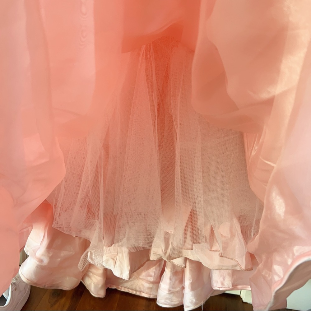 Sherri Hill Light Pink Prom Dress - Picture 5 of 9